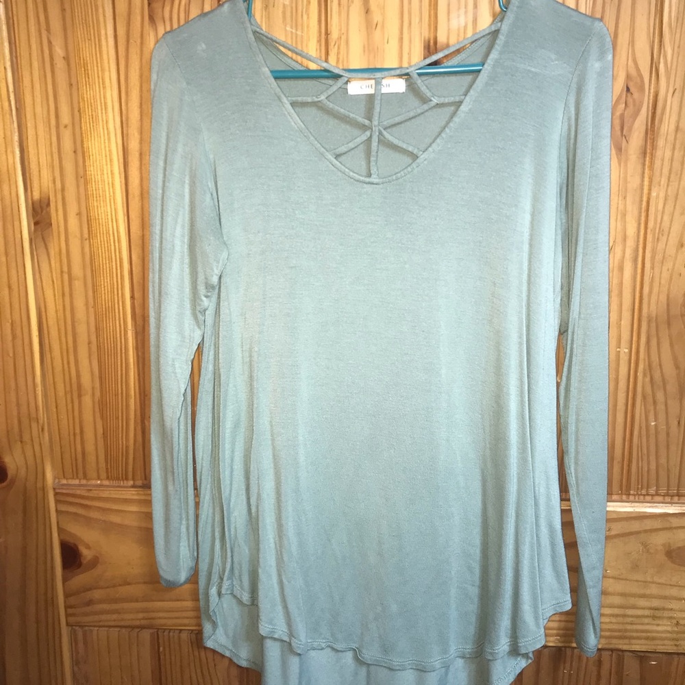 Long sleeve blouse